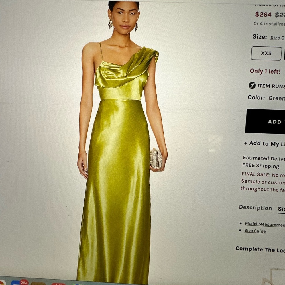 Revolve formal maxi dress